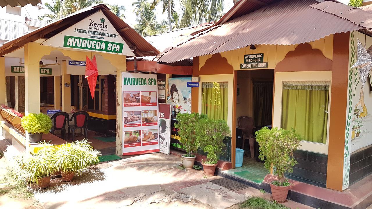 Hotel Kerala Bamboo House Varkala Exterior foto